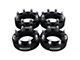 Supreme Suspensions 1.50-Inch Pro Billet Hub Centric Wheel Spacers; Black; Set of Four (11-24 F-250 Super Duty)