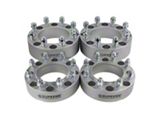 Supreme Suspensions 1.50-Inch Pro Billet Hub Centric Wheel Spacers; Silver; Set of Four (05-25 F-250 Super Duty)