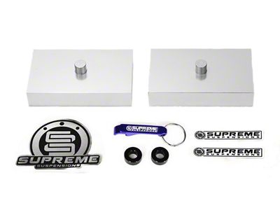 Supreme Suspensions 3-Inch Pro Billet Rear Lift Blocks (11-15 F-250 Super Duty)