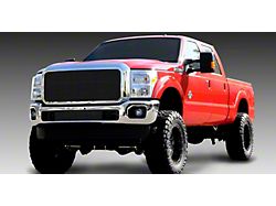 T-REX Grilles Billet Series Upper Grille Insert; Black (11-16 F-350 Super Duty)