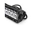 T-REX Grilles Stealth Torch Series Upper Replacement Grille with 20-Inch LED Light Bar; Black (10-12 RAM 2500)