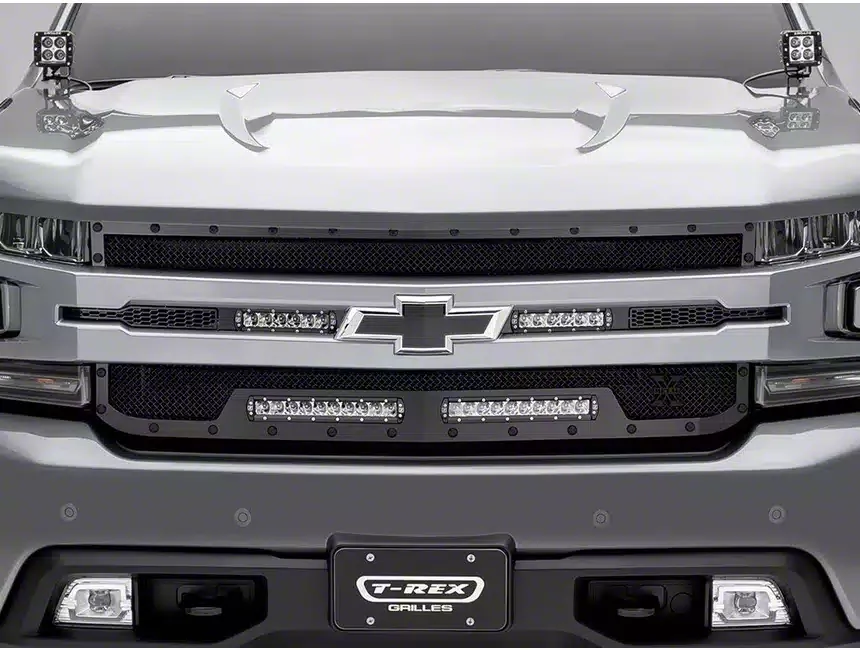 T-REX Grilles Silverado 1500 Stealth Torch Series Upper Replacement ...