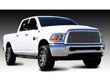 T-REX Grilles Billet Series Upper Grille Insert; Polished (10-12 RAM 2500)