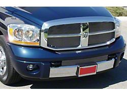 T-REX Grilles Billet Series Upper Grilles Insert; Polished (06-09 RAM 3500)