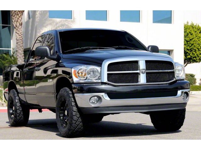 T-REX Grilles Upper Class Series Mesh Upper Grille Insert; Black (06-09 RAM 3500)