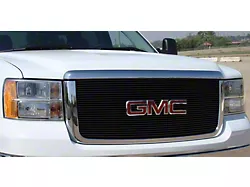 T-REX Grilles Billet Series Upper Grille Insert; Black (07-10 Sierra 2500 HD)