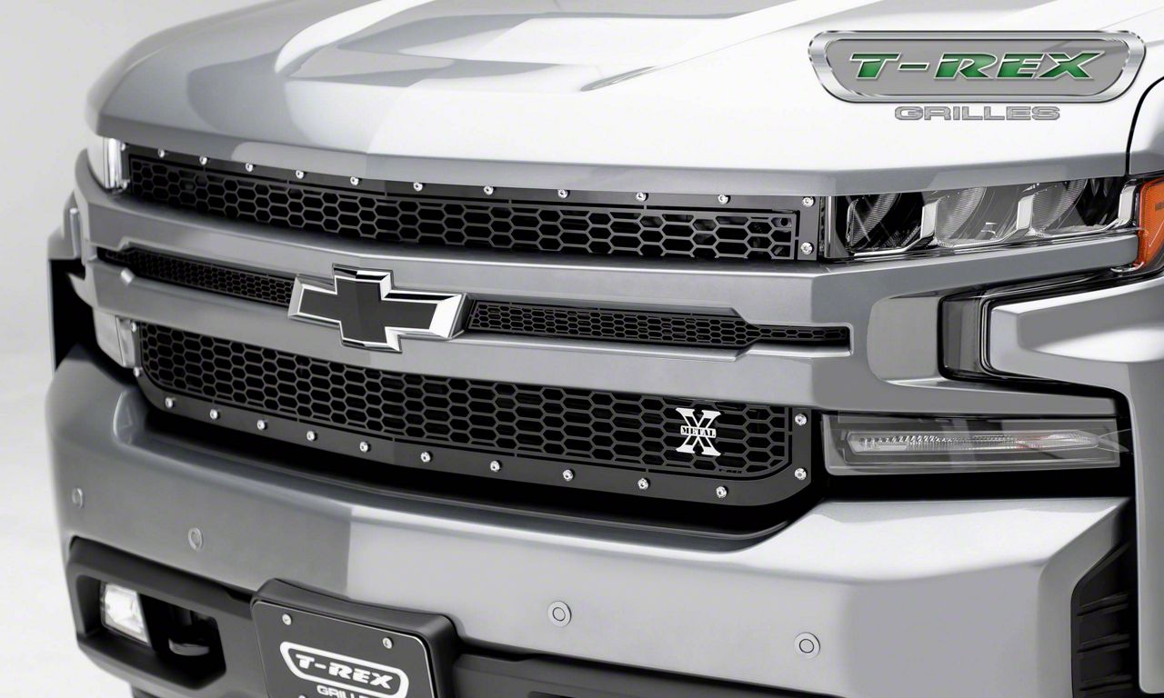 T-REX Grilles Silverado 1500 Laser X-Metal Series Upper Replacement ...