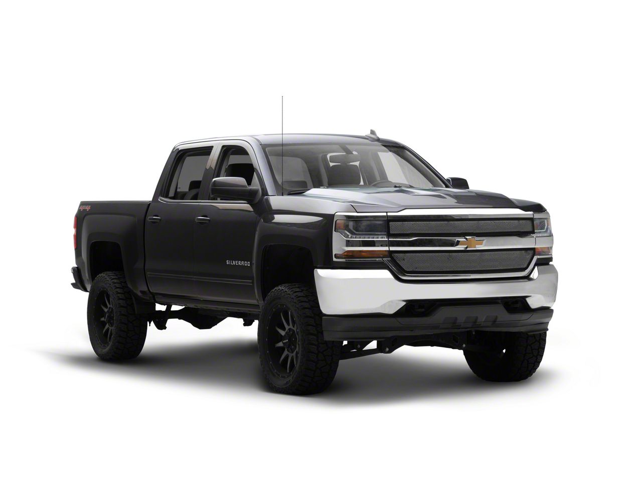 T-REX Grilles Silverado 1500 Upper Class Series Mesh Upper Grille ...