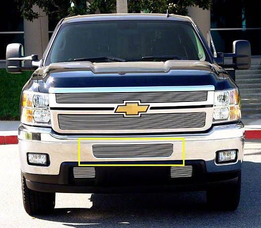 T-REX Grilles Silverado 2500 Billet Series Lower Bumper Grille Insert ...