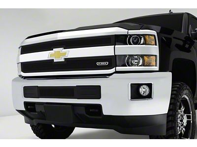 T-REX Grilles Upper Class Series Mesh Lower Bumper Grille Insert; Black (15-19 Silverado 3500 HD, Excluding High Country)