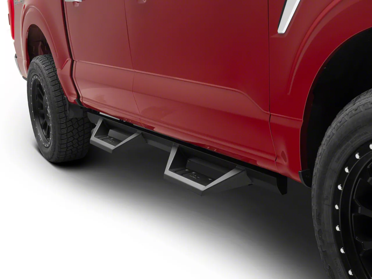 F-150 Sidewinder Running Boards (15-25 F-150 SuperCrew) - Free Shipping