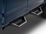 4-Inch Drop Sniper Running Boards; Textured Black (17-25 F-350 Super Duty SuperCrew)