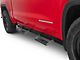 4-Inch Drop Sniper Running Boards; Textured Black (19-24 Sierra 1500 Crew Cab)