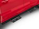 4-Inch Drop Sniper Running Boards; Textured Black (19-24 Silverado 1500 Crew Cab)