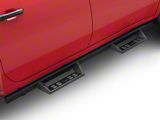 4-Inch Drop Sniper Running Boards; Textured Black (20-25 Silverado 2500 HD Crew Cab)