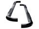 3-Inch Round Side Step Bars; Black (21-24 Tahoe)