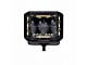 Go Rhino 4-Inch x 3-Inch Blackout Combo Series LED Light Pods; Spot and Flood Beam (Universal; Some Adaptation May Be Required)