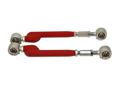 Adjustable Rear Upper Control Arms with Del-Sphere Pivot Joints; Bright Red (07-14 Tahoe)