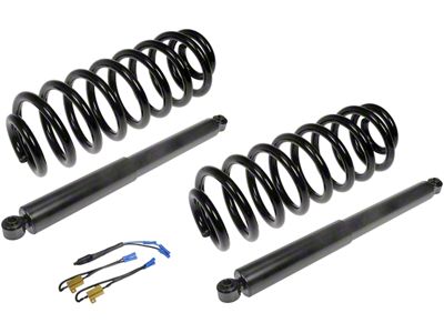 Air Spring to Coil Spring Conversion Kit; Rear (07-13 Tahoe)