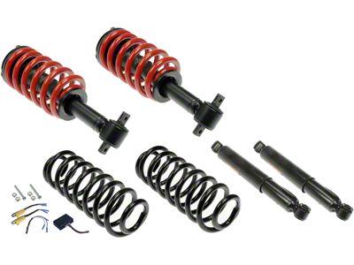 Air Spring to Coil Spring and Strut Conversion Kit; Front and Rear (07-14 Tahoe)