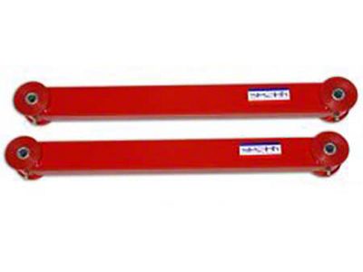 Boxed Rear Lower Control Arms; Bright Red (07-14 Tahoe)