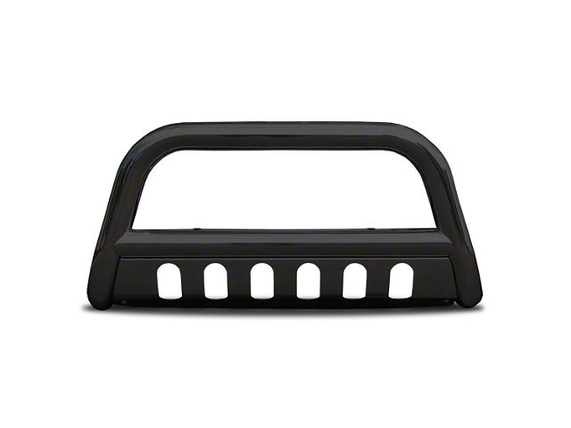 Bull Bar with Skid Plate; Black (07-20 Tahoe)