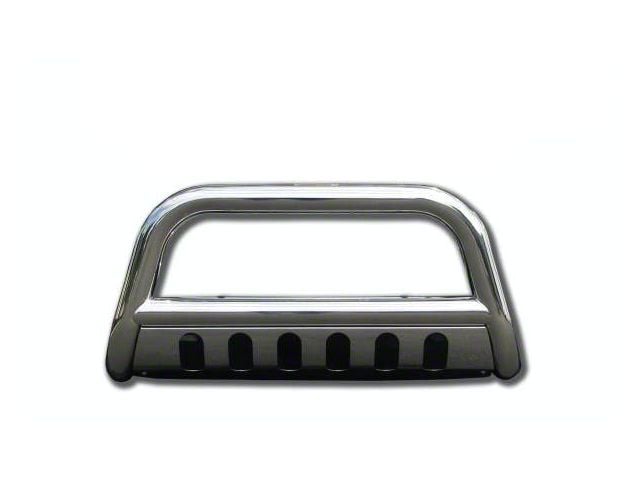 Bull Bar with Skid Plate; Stainless Steel (21-24 Tahoe)