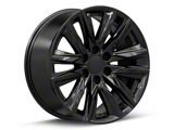 CA91 Gloss Black 6-Lug Wheel; 20x9; 28mm Offset (21-24 Tahoe)