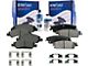 Ceramic Brake Pads; Front and Rear (08-14 Tahoe, Excluding Police)