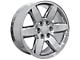 CV94 Chrome 6-Lug Wheel; 20x8.5; 31mm Offset (21-24 Tahoe)