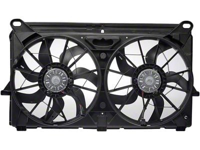 Dual Fan Assembly without Controller (07-14 Tahoe, Excluding Hybrid)