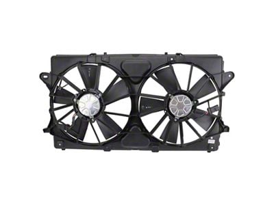 Dual Radiator and Condenser Fan Assembly (21-23 Tahoe w/ Standard Cooling)