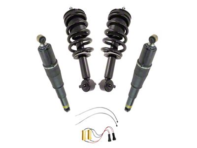 Electronic Front Strut and Spring Assemblies with Rear Shocks (07-14 Tahoe, Excluding Police)