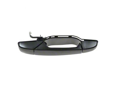 Exterior Door Handle; Front Passenger Side; Black (07-14 Tahoe)