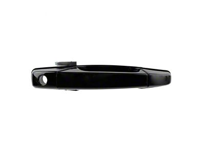 Exterior Door Handle; Front Passenger Side; Black (07-14 Tahoe w/o Keyless Entry)