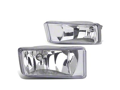 Fog Lights; Clear (07-15 Tahoe)