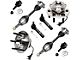 Front CV Axles with Wheel Hub Assemblies, Tie Rods and Ball Joints (07-14 4WD Tahoe)