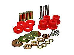 Front Differential Mount Bushing Set; Red (07-20 4WD Tahoe)