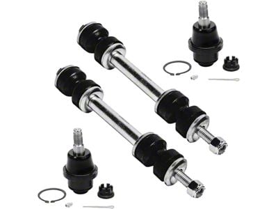 Front Lower Ball Joints with Sway Bar Links (07-14 Tahoe w/ Aluminum Control Arms)