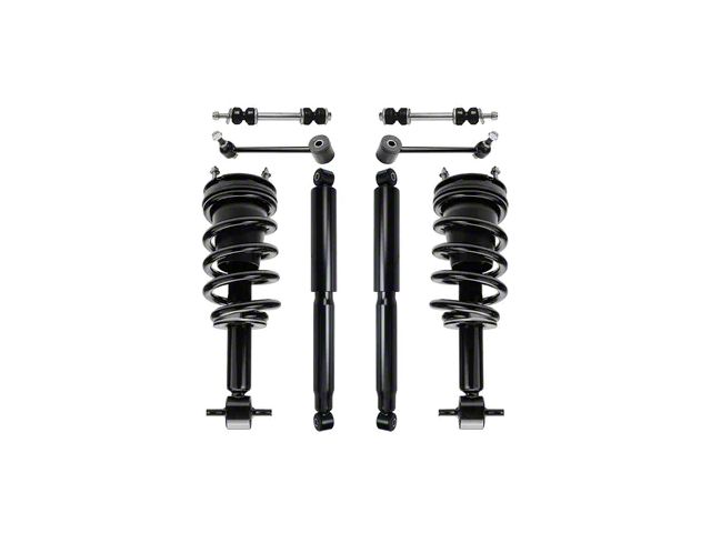 Front Strut and Spring Assemblies with Rear Shocks and Sway Bar Links (07-14 Tahoe w/o MagneRide, Excluding Police)