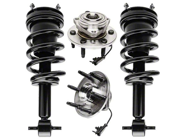 Front Strut and Spring Assemblies with Wheel Hub Assemblies (07-14 4WD Tahoe w/o MagneRide)