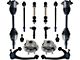Front Upper Control Arms with CV Axles, Lower Ball Joints, Hub Assemblies, Sway Bar Links and Tie Rods (07-14 4WD Tahoe)