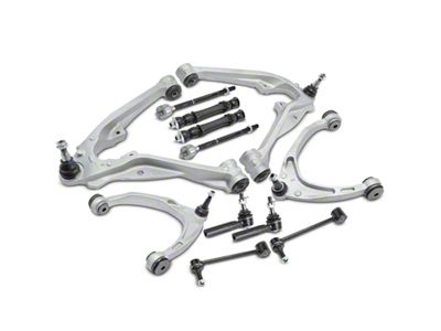 Front Upper and Lower Control Arm, Ball Joint, Sway Bar Link and Tie Rod End Kit (15-16 Tahoe, Excluding Police)