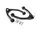 Front Upper Control Arms for 2 to 4-Inch Lift; Black (07-20 Tahoe w/ Stock Cast or Stamped Steel Control Arms)