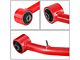 Front Upper Control Arms for 2 to 4-Inch Lift; Red/Black (07-20 Tahoe w/ Stock Cast or Stamped Steel Control Arms)