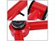 Front Upper Control Arms for 2 to 4-Inch Lift; Red/Black (21-25 Tahoe)