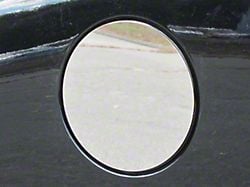 Gas Door Cover Trim; Stainless Steel (15-20 Tahoe)