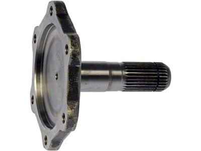 GM 8.25 IFS Front Inner Axle Shaft; Driver Side (07-12 4WD Tahoe w/ Differential Casting No. 40025083)