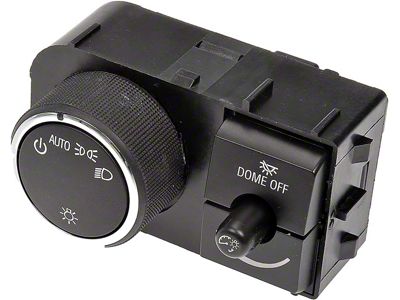 Headlight Switch with Interior Dimmer (07-14 Tahoe w/ Comfort & Convenience Package)