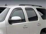 EGR In-Channel Window Visors; Front and Rear; Dark Smoke (07-14 Tahoe)